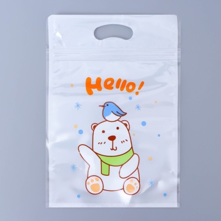 Gift package, with zip-lock fastener, "Korean mix No. 2", 15x23 ± 1cm-1