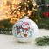 Christmas ball D-10 cm "Snowmen"