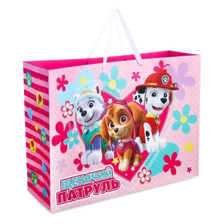 Gift package "Happy Birthday" 61x46x20 cm, packaging, puppy patrol-1