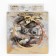 Suspension Fir -tree toy with scrolls "Let the winter fulfill desires", 30 scrolls