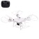 ATVDCOPER White Drone, camera 2.0 MP, Wi-Fi, white color