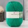 Yarn "elegant" 100% merino wool 250m/100g (434-green)