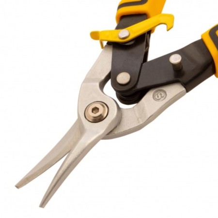 Scissors for metal Denzel, 270 mm, direct cut, steel CRMO, three-complex.ruk-ki-1
