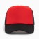 Baseball cap with minaku grid, red color, size 56-58