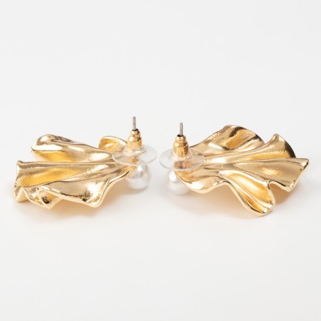 Earrings with pearls "pearls" shell, nemo, color gold-2