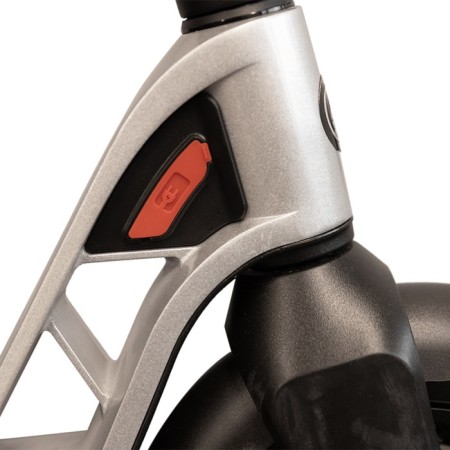 Maxisiscoo H10-Pro electric shock, silver, with a magnesium frame and a luminous platform-2