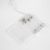 Garland “thread” 5 m dew, ip20, silver thread, 50 led, warm white glow, white flicker, aah3