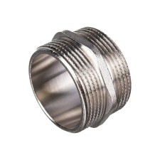 NIPPEL AQUALINK, 1 1/2 ’’, external thread, nickel -plated brass