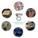 Magnet neodymium Cartage with a loop for a car, d 48 mm, clutch 35 kg