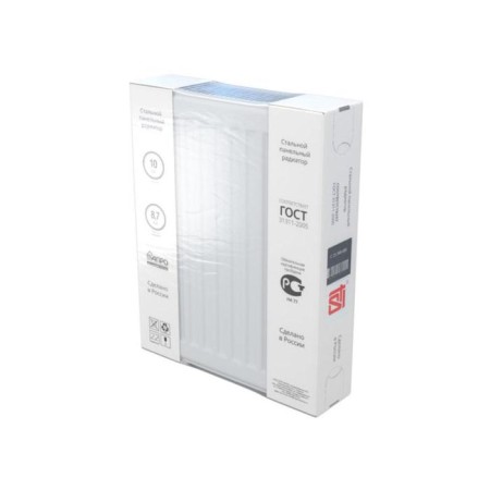 Steel radiator STI C 22, 500 x 600 mm, 1279 W, lateral connection-2