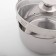 Magistro tefida stainless steel pan, 3.5 l, lid-durglog, plum nose, capsule, silicone handles