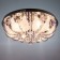 Svetogor chandelier "Butle" 8x60W E27 LED lighting chrome 60x60cm
