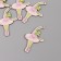 Decor for creativity "Frog-ballerina" 4.6x2.8x0.3 cm