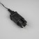 Garland “thread” 10 m, IP44, UMS, dark thread, 100 LED, white glow, flickering all LEDs, 24 V