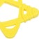 Silicon “Star” torn up, yellow color, TEP, button
