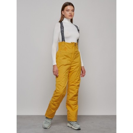 Semicunners of women's winter, size 42, mustard color-2