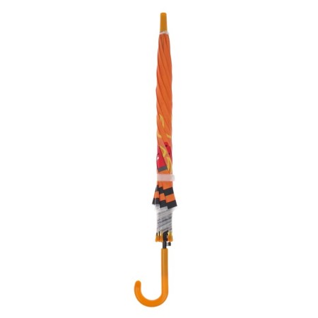 Umbrella children's semi -automatic "fire machine", r = 40cm, orange color-3