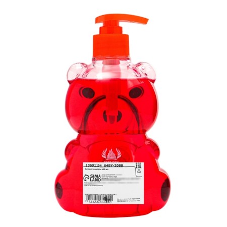 Children's shampoo for hair 2 in 1, with strawberry extract, 400 ml-1