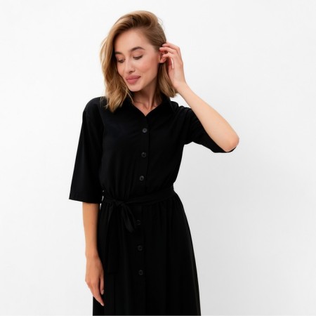 Women's dress Minaku: Enjoy Black Color, Rr. 44-1