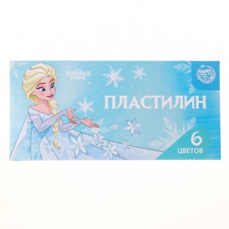 Plasticine 6 colors 90 g "Elsa", cold heart-3