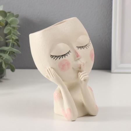 Souvenir Polystone Vazon "Baby - TSSS" 12x17.2 cm-2