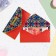 The envelope "Congratulations!" Cutting, congregation, embossing, blue patterns