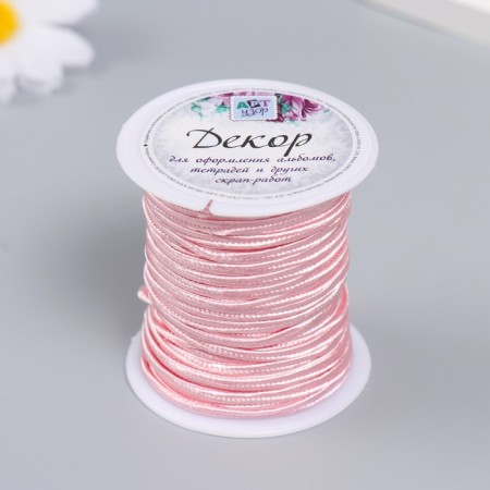Contain cord on the Bobin "Tender Rose" winding 10 m thick 3 mm 4.3x4.7x4.7 cm