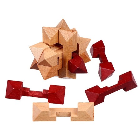 Puzzle wooden games of the mind "Polar star"-4