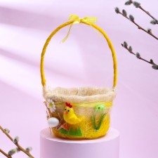 Easter decorative basket 