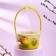 Easter decorative basket "chicken" 12.5x15x22 cm