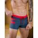 Male bathing panties Alohamare, size 48, gray color, red color