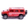 Metal machine "Fire Service", 1:48, inertia, doors open, red color