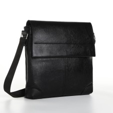 Male bag, black color