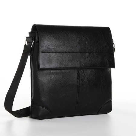 Male bag, black color