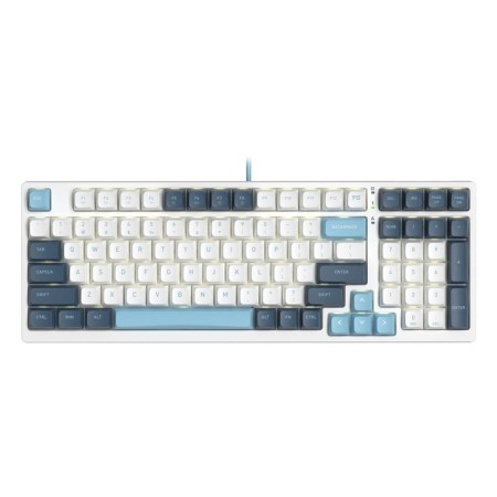 Keyboard A4Tech FS300 Mechanical White/Blue USB For Gamer LED (FS300 Panda SNO 106853