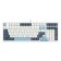 Keyboard A4Tech FS300 Mechanical White/Blue USB For Gamer LED (FS300 Panda SNO 106853