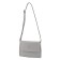 Messenger bag, valve department, gray-beige color 21x26x7cm