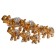 Souvenir Polystone Set 7 pcs "Family Elephants" 20x9.5x9 cm