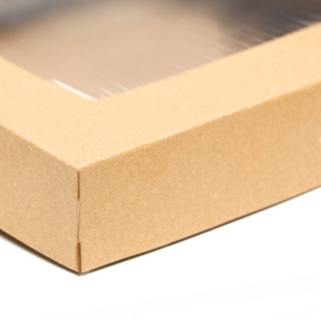 Container for removal, with a window, craft, 20 x 20 x 4 cm, set 10 pcs.-2