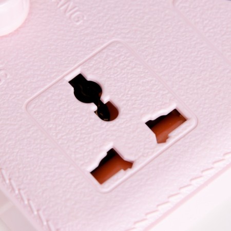 Board Lamp "ERA" LED 8W 3000K-6000K Dimmer 2 rosett 2xUSB2.0 Pink 10x28x33cm Risalux 946-9
