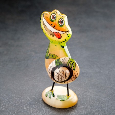 Souvenir "Frog on the Beach", Selenite-1