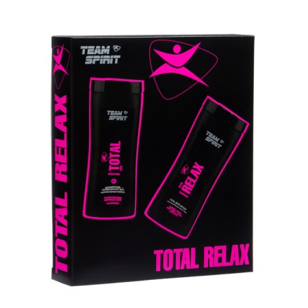 Подарочный набор мужской Team Spirit Total Relax: шампунь, 250 мл + кондиционер, 250 мл-1