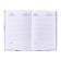 Deliciper of Leduced A5, 128 sheets "White Marble", solid cover, glossy lamination