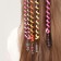 Hair decor, spiral 1 pc, 25 cm, color mix