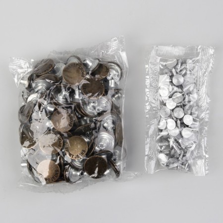 A set of denim buttons, 17 mm, 100 ± 5 pcs, bronze color-1