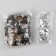 A set of denim buttons, 17 mm, 100 ± 5 pcs, bronze color