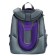 School backpack 38 x 30 x 16 cm, ergonomic back, stavia "black cat", gray