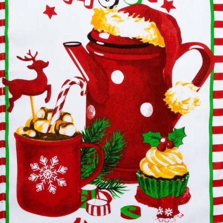 New Year's towel "Winter joys" 35x60 cm-1