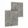 Furniture tundra, 85 x 85 mm, square, gray, 2 pcs.