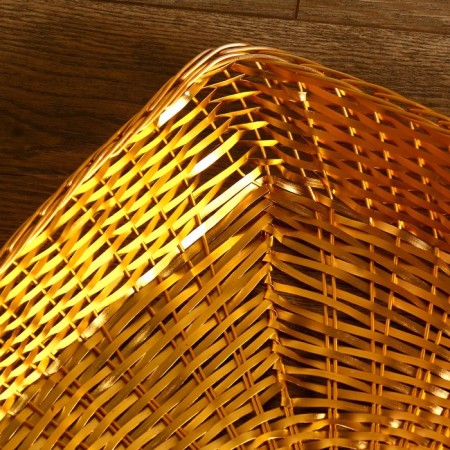 Anisa Fruit basket aluminum, 52x52x8 cm-2